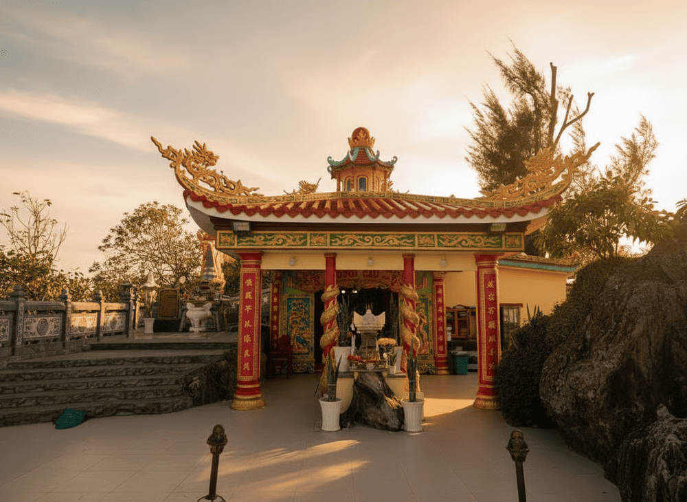 Dinh Cau Temple is a must-visit spiritual site tied to Phu Quoc&rsquo;s fishing heritage